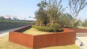阳江镇耐候钢挡土墙